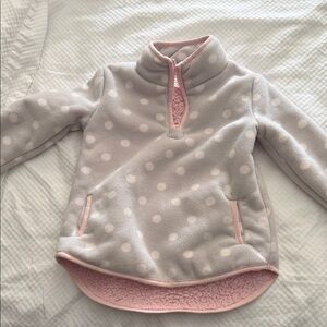 Carter's Pink and Gray Fleece Jacket